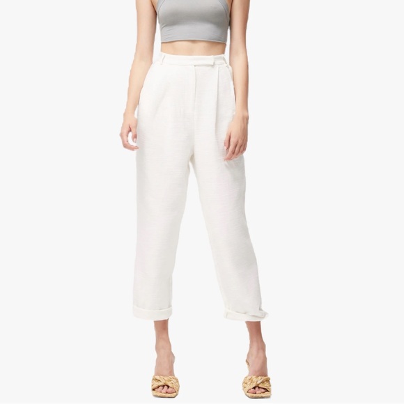 Atoir White En Route Pants (4)